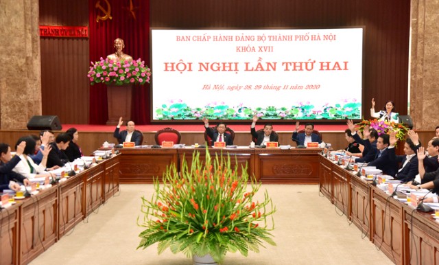 Kết luận Hội nghị lần thứ 2, BCH Đảng bộ Thành phố: Thực hiện chủ đề công tác “Kỷ cương, trách nhiệm, hành động, sáng tạo, phát triển”